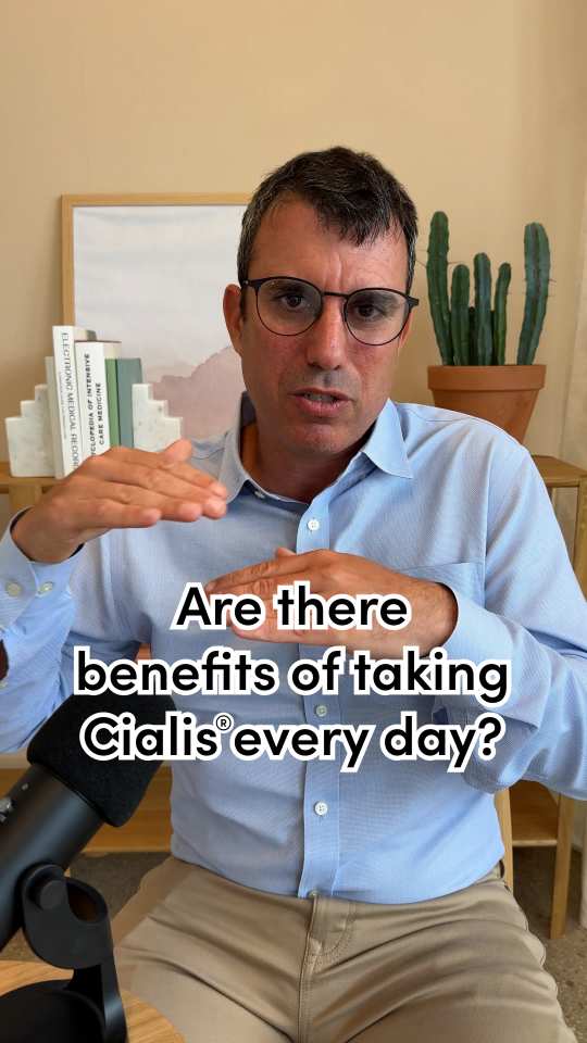 What Are the Benefits of Daily Cialis®?