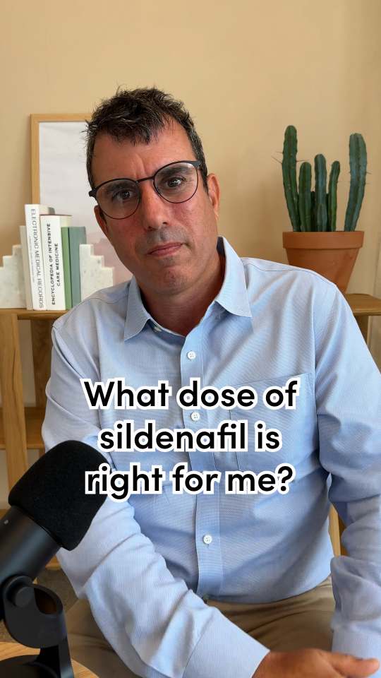 Sildenafil Dosage Guide: What’s the Right Dose?