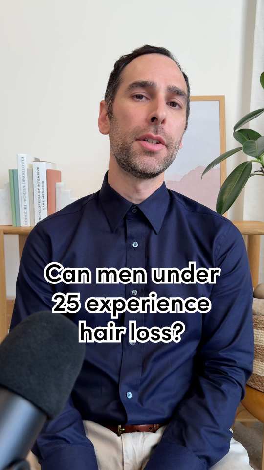 Why Men Under 25 Lose Their Hair