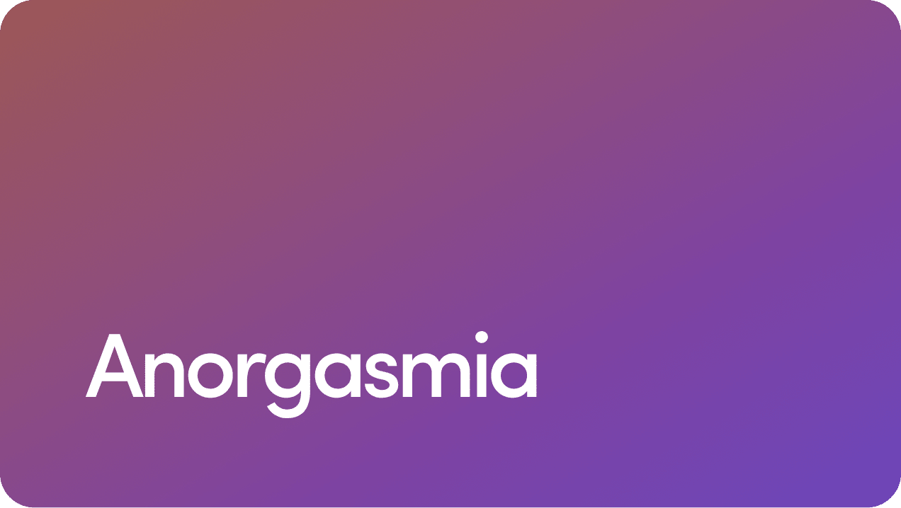 Anorgasmia