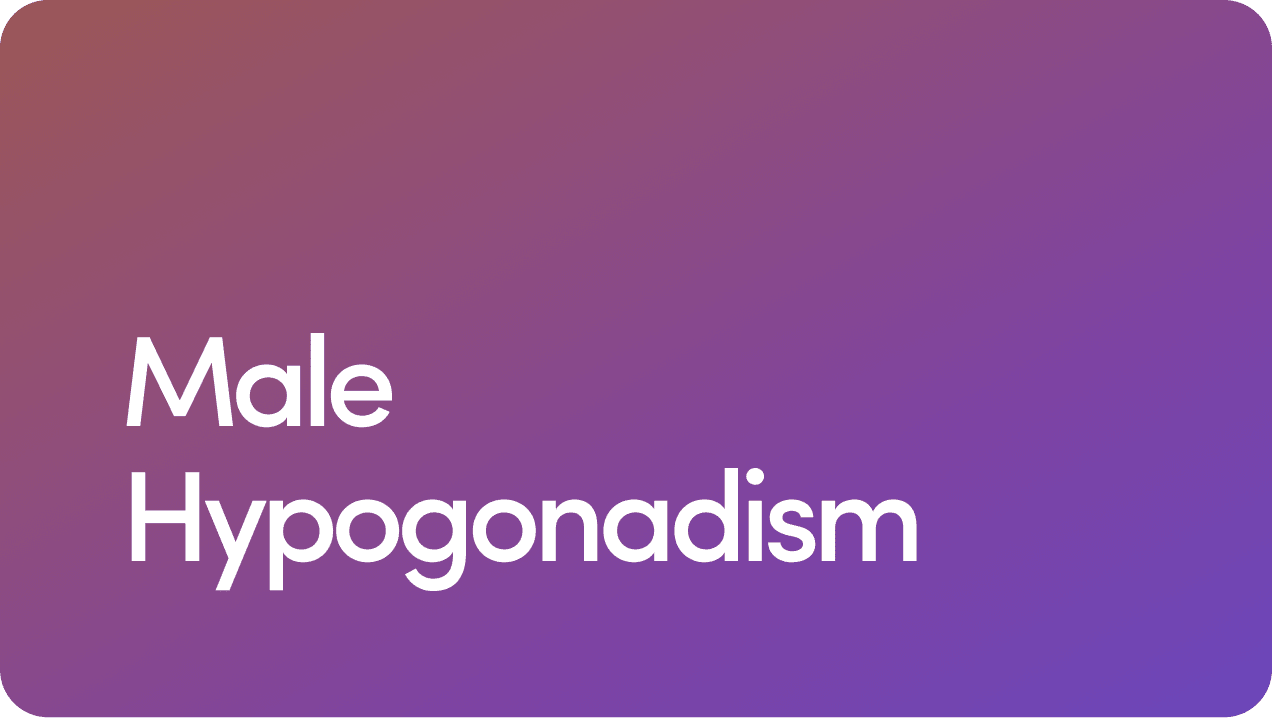 Male Hypogonadism
