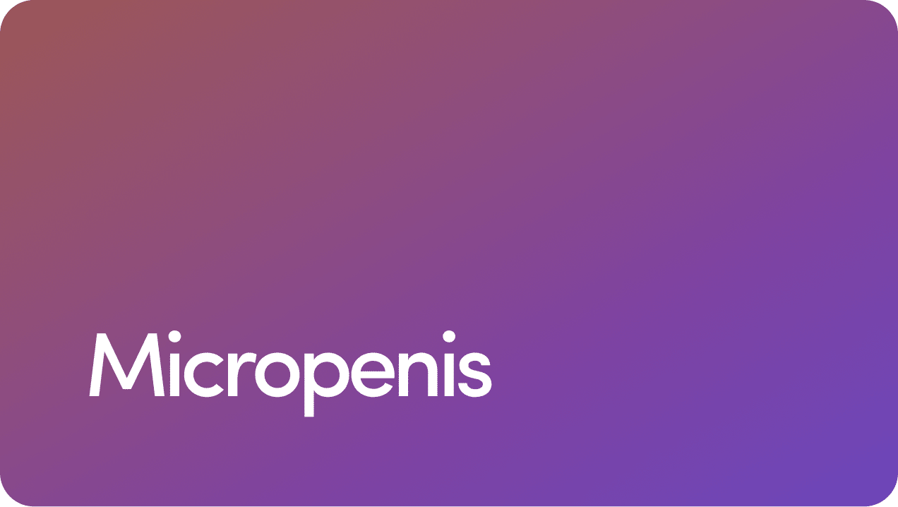 Micropenis