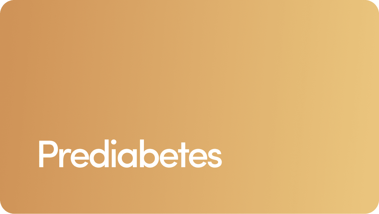 Prediabetes